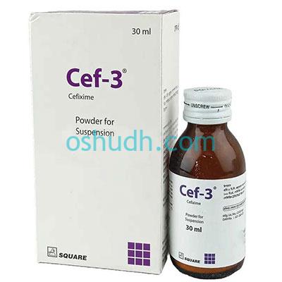 Cef-3 Suspension 30 ml