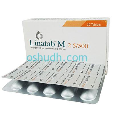 Linatab M 2.5/500 Tablet