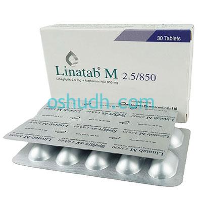Linatab M 2.5/850 Tablet