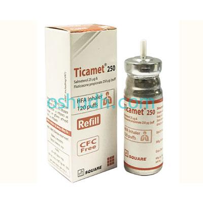 Ticamet 250 Inhaler Refill
