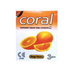 Coral Condom Orange Flavours 3 pcs