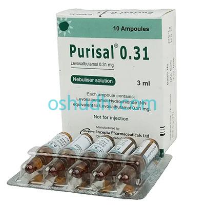 Purisal 0.31 Nebuliser Solution
