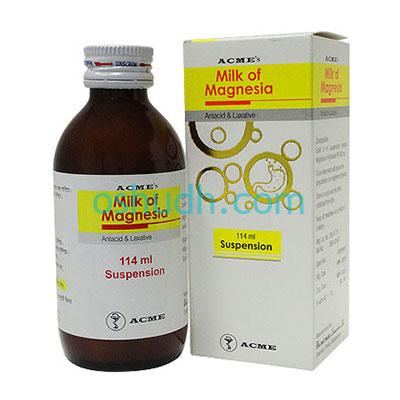 Acme S Milk Of Magnesia Suspension 114