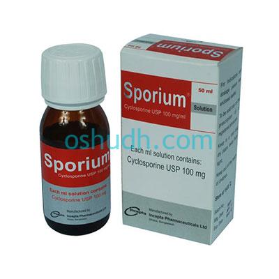 Sporium Syrup 50 ml