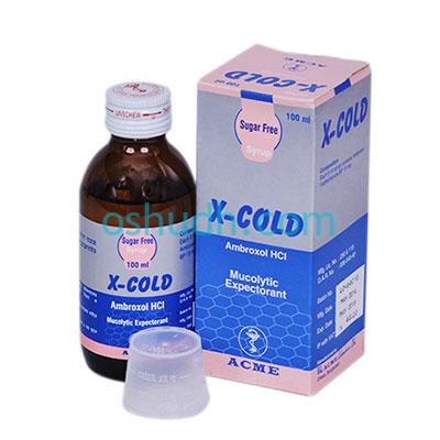 Maxcold Syrup X Cold Syrup 100 ml - oshudh.com - No.1 online pharmacy in Bangladesh