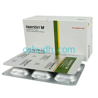 Isentin M 2.5/1000 Tablet