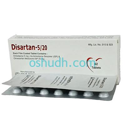 Disartan 5/20 Tablet