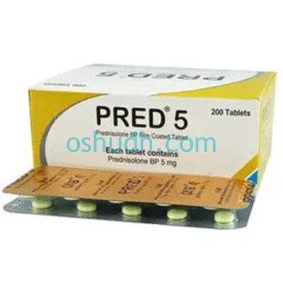 Pred 5 Tablet - oshudh.com | ওষুধ ডট কম - No.1 online pharmacy in ...