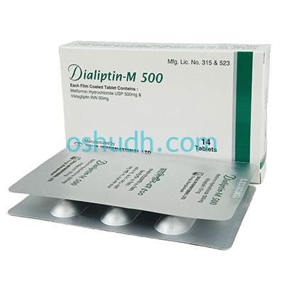 Dialiptin-M 500 Tablet