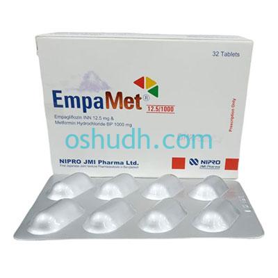 EmpaMet 12.5/1000 Tablet