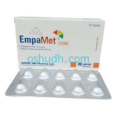 EmpaMet 12.5/500 Tablet