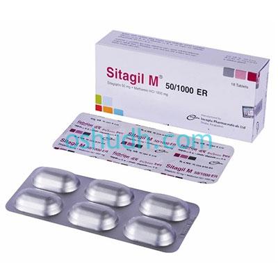 Sitagil M 50/500 ER Tablet