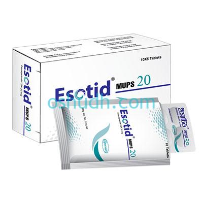 Esotid MUPS 20 Tablet
