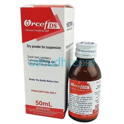 Orcef DS Suspension 50 ml