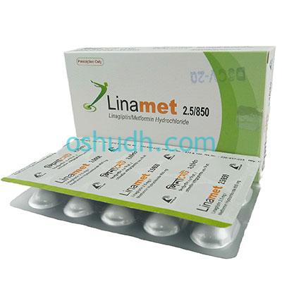 Linamet 2.5/850 Tablet