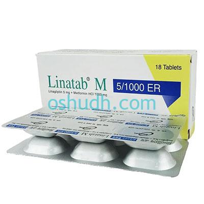 Linatab M 5/1000 ER Tablet