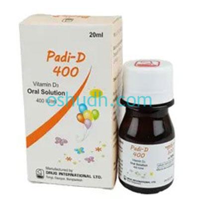 Pedi-D 400 Oral Solution 20 ml