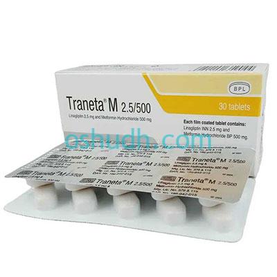 Traneta M 2.5/500 Tablet
