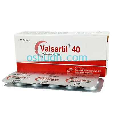 Valsartil 40 Tablet