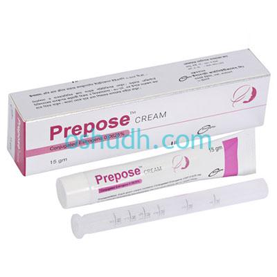 Prepose Vaginal Cream